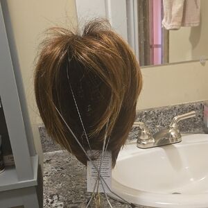 Brown Ombre Wigs and Extensions with Multi-Tonal Coloring